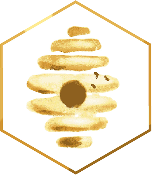 Bee-Hive-in-Hex-White