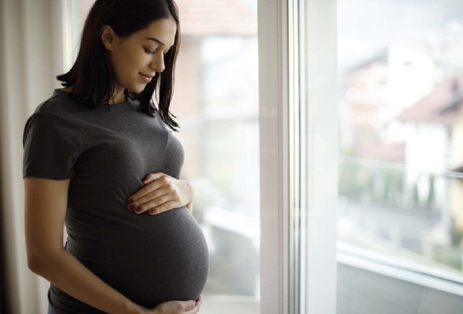 soon to be pregnant woman